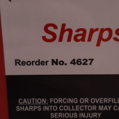 New Lot of 9 Dynarex 4627 Sharps Container 2gal (7570mL) 6.9" L x 10.8" W x 9.98" H