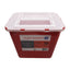 New Lot of 9 Dynarex 4627 Sharps Container 2gal (7570mL) 6.9" L x 10.8" W x 9.98" H