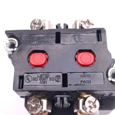 Used Eaton 10250T589C53-3 Illuminated Push/Pull E-Stop Button, ø30.5mm, 2NC, 600V Max