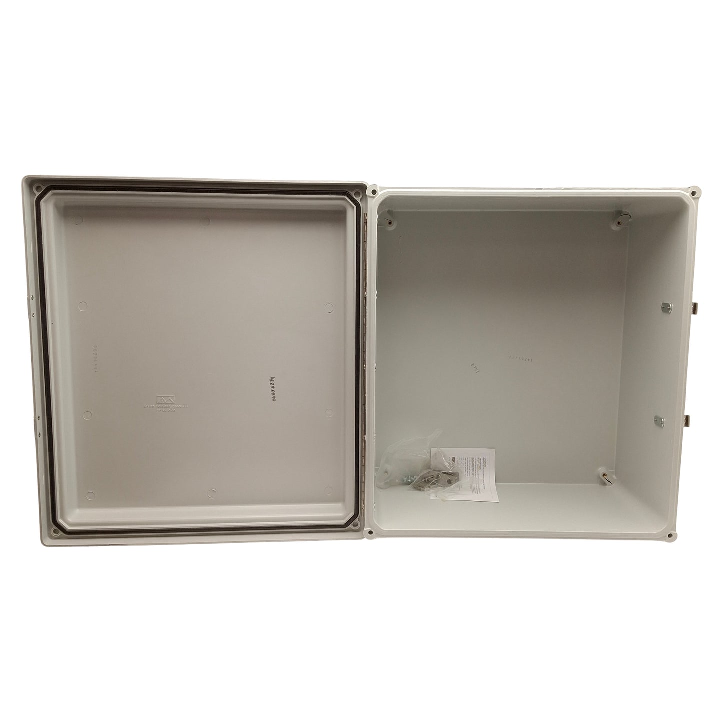 New Hammond PJ18168RT Polyester Junction Box, 18.4in H x 16.4in W x 8.13in D, IP66