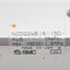 Used SMC NCDQ2WB16-15D-XC6 Pneumatic Cylinder, ø16mm Bore, 15mm Stroke, M5, 1.0MPa