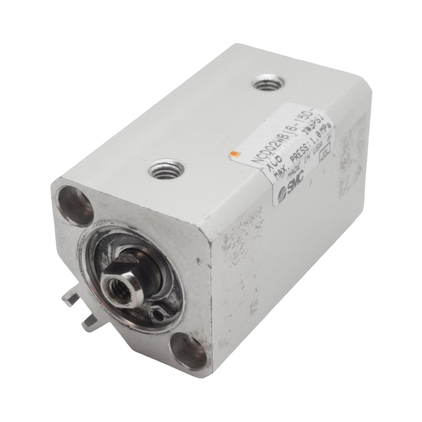 Used SMC NCDQ2WB16-15D-XC6 Pneumatic Cylinder, ø16mm Bore, 15mm Stroke, M5, 1.0MPa