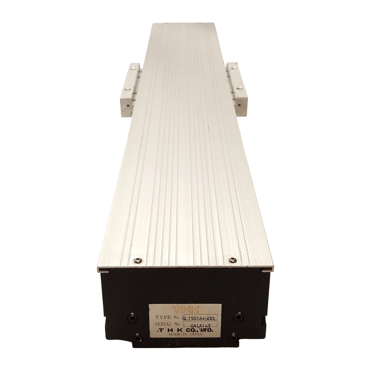 Used THK GL15S16+500L Linear Actuator, 16mm Lead, 500mm Stroke, 7.1kN Load, NEMA 23