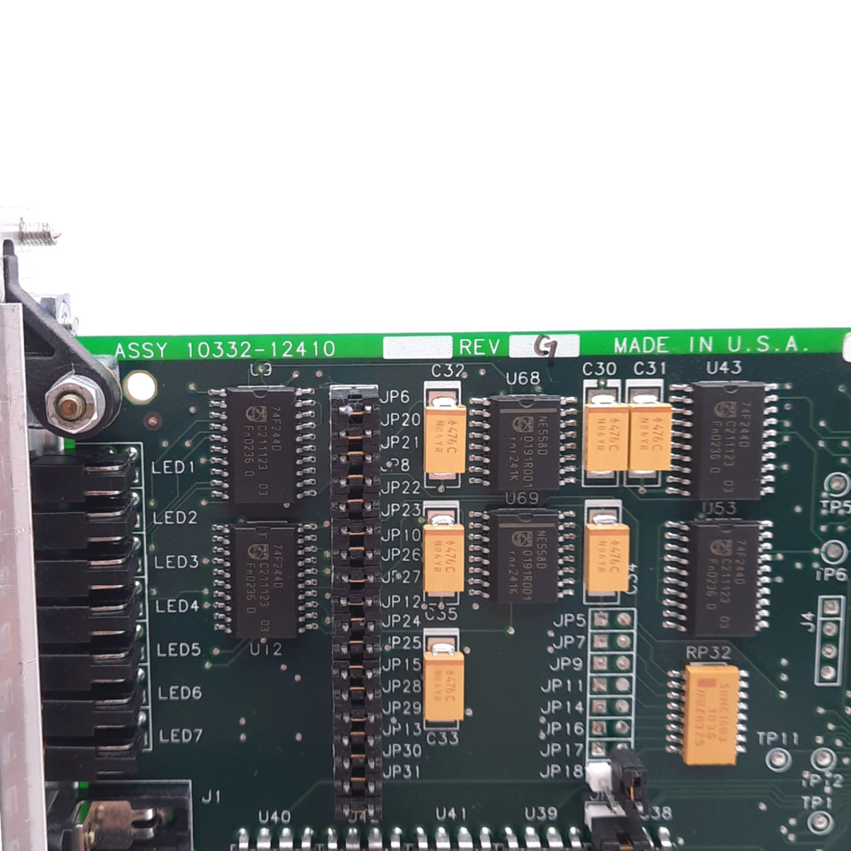 Used Adept MI-6e 10332-12410 Rev G VME Interface Module for AdeptMotion, 6-Axis, 5VDC
