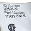 Used Lot of 2 Turck PKW 3M-6 Actuator/Sensor Connection Cable M8 3-Pin, 125 VAC/DC 6m