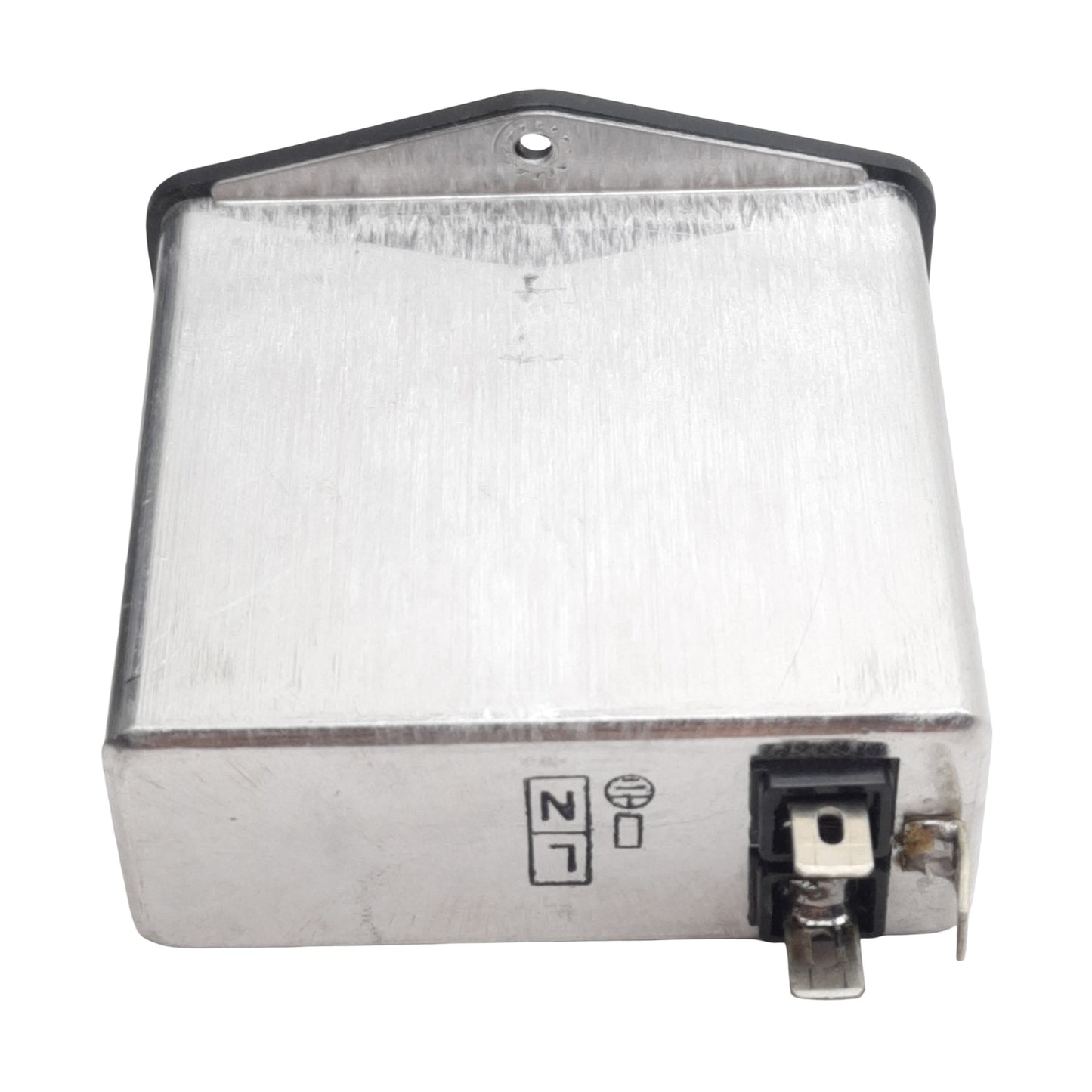 Used Delta Electronics 06CR2 EMI Power Line Filter, 6A 115/250VAC, Spade Terminals