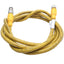 Used Turck KBE 3T-2-SBE 3T/S600 Microfast Double-Ended Cordset, 3-pin 1/2"-20 UNF, 2m