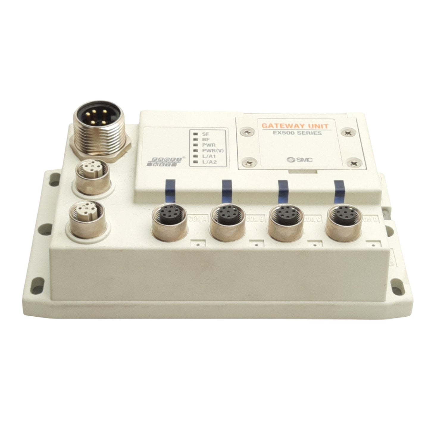 Used SMC EX500-GPN2 PROFINET Gateway GW Unit, 24VDC, 128 Input/Output Points, 4-Port