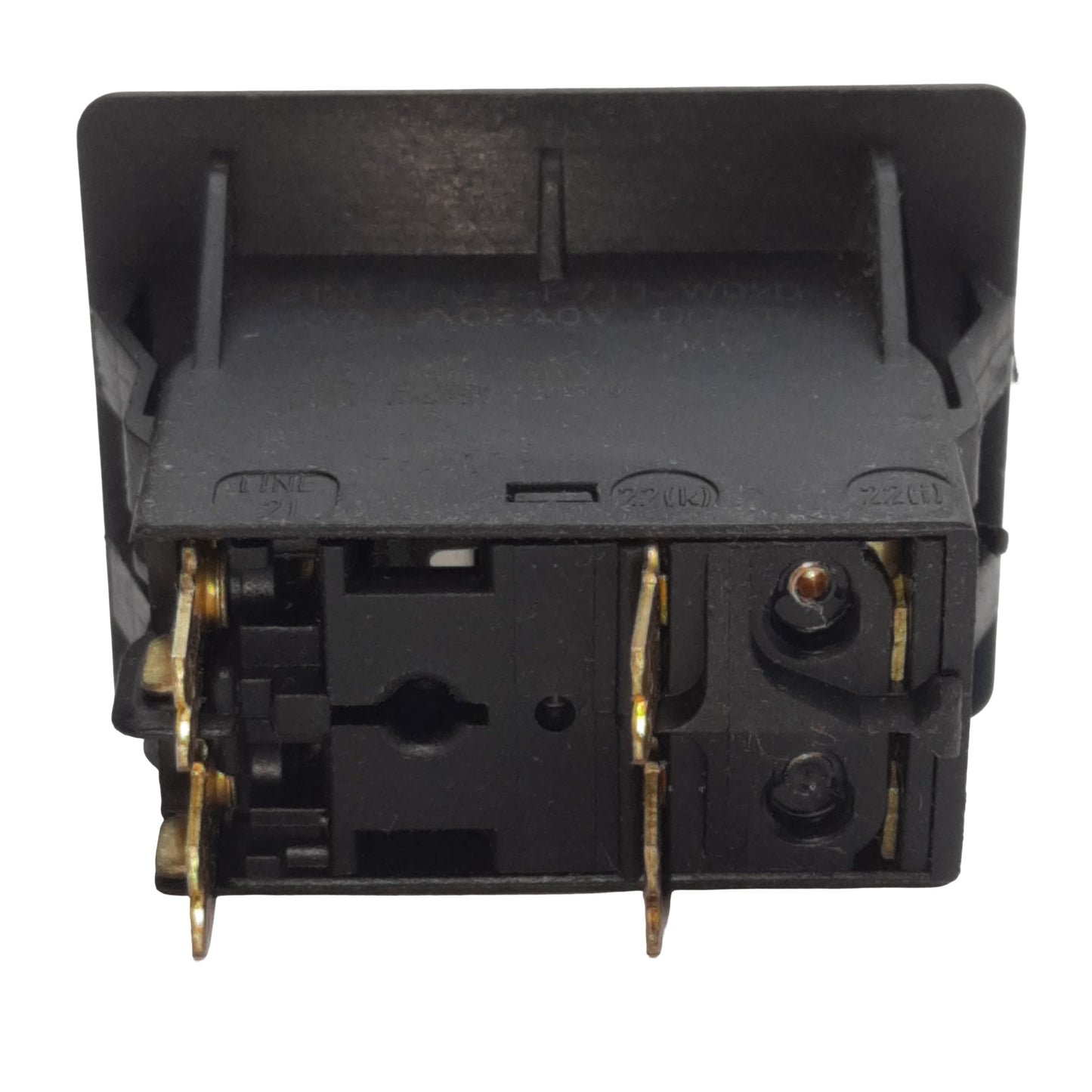 Used ETA 3120-F623-P7T1-W02D Thermal Pushbutton Circuit Breaker, 2-P 16A 50VDC/240VAC