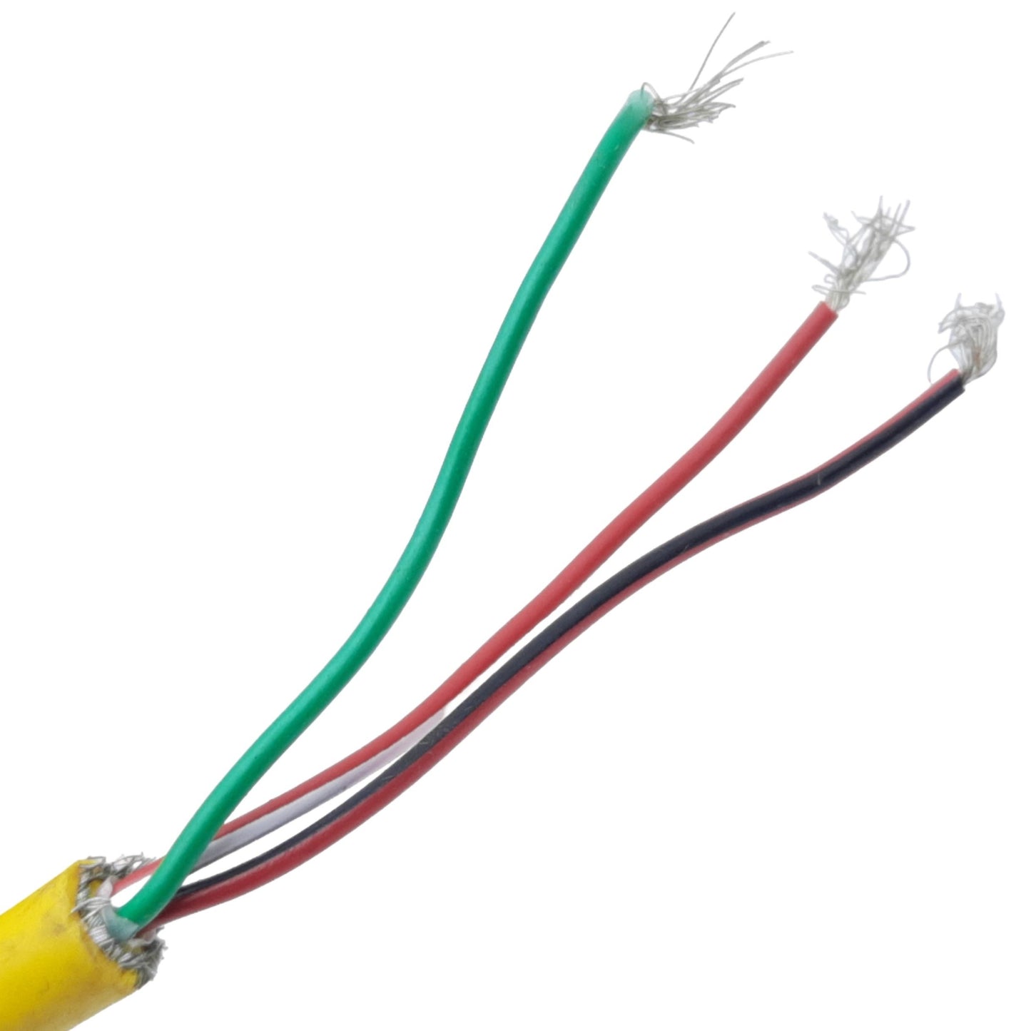 Used Turck KB 3T-6 MicroFast Cordset 3-Pin 1/2"-20 UNF Female to Flying Leads 250V 6m
