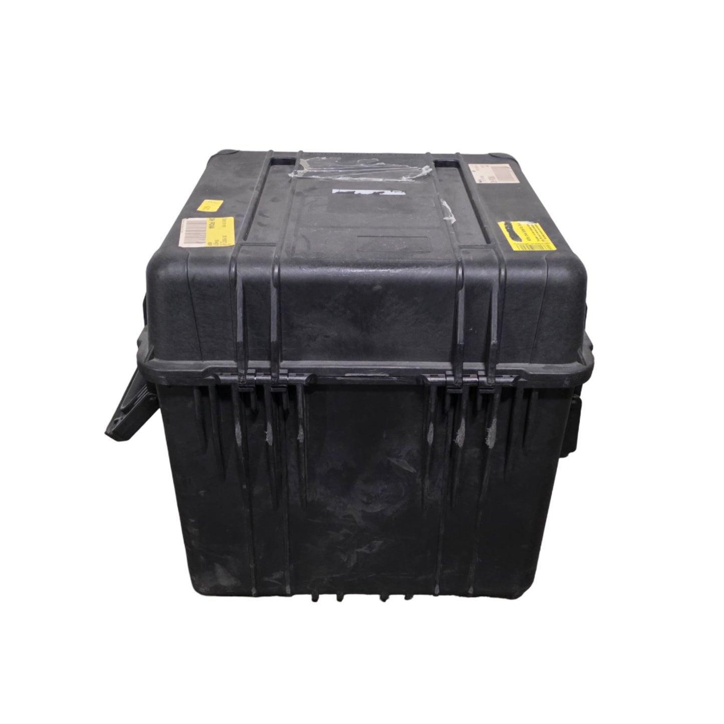 Used Pelican 0350 Protector Cube Case 4.63CuFt, 22.5"L x 22.43"W x21.25"D, IP67