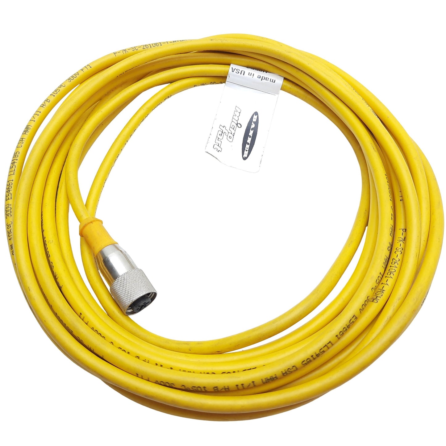 New – Open box Banner MQDC-315 Micro-Style Cord, 3-Pin 1/2"-20 UNF Female x Flying Leads 5m