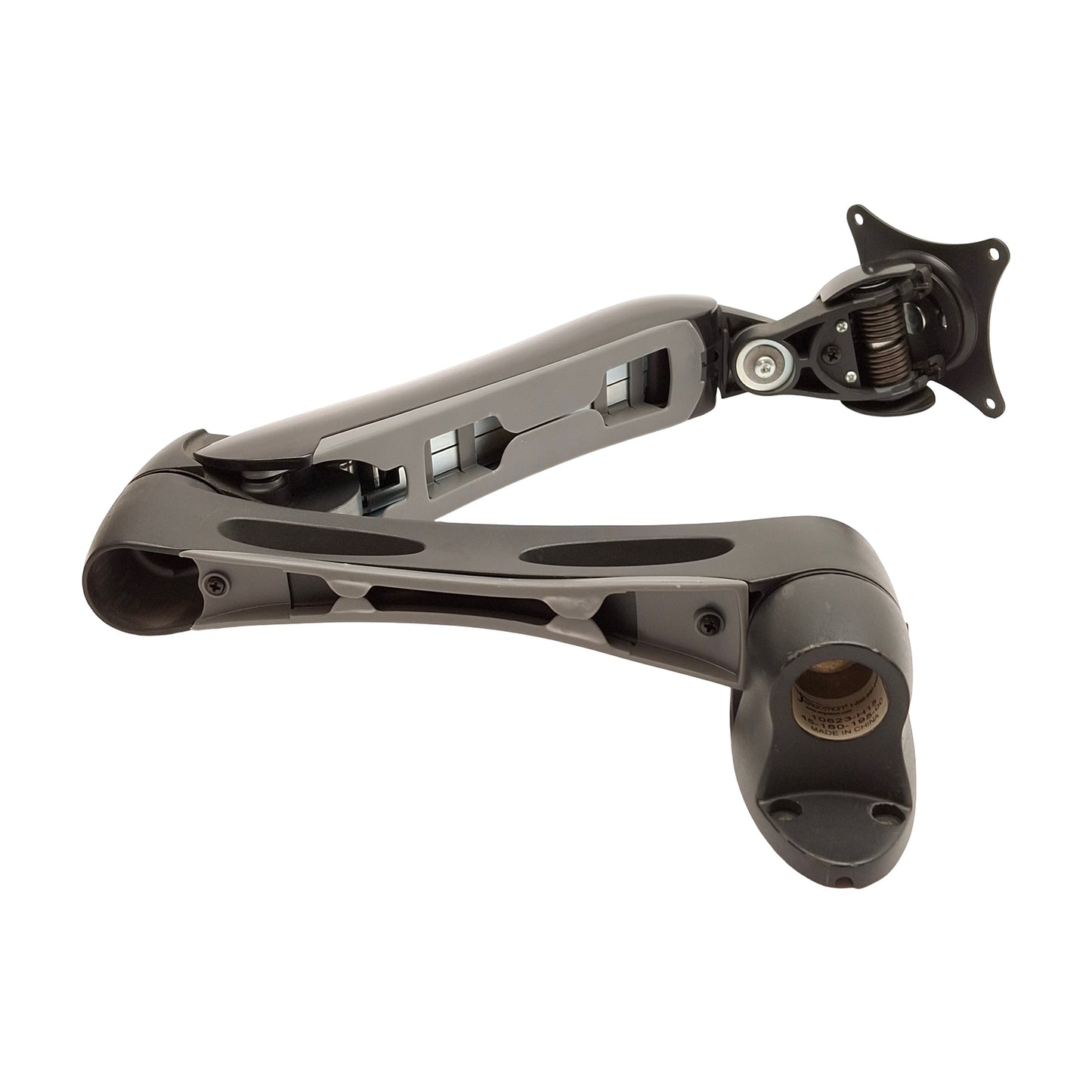 Used Ergotron 45-180-195-00 Wall Mount LCD Monitor Arm 24" 20lbs, VESA 75mm