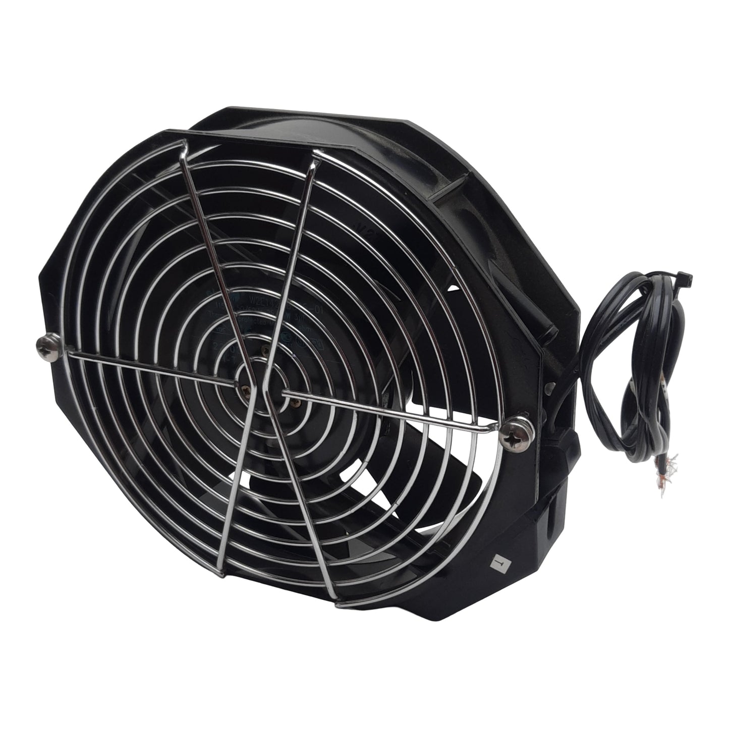Used EBM Papst W2E142-BB05-01 AC Axial Fan, ø6in, 115VAC, 25/24W, 230CFM, 3350RPM