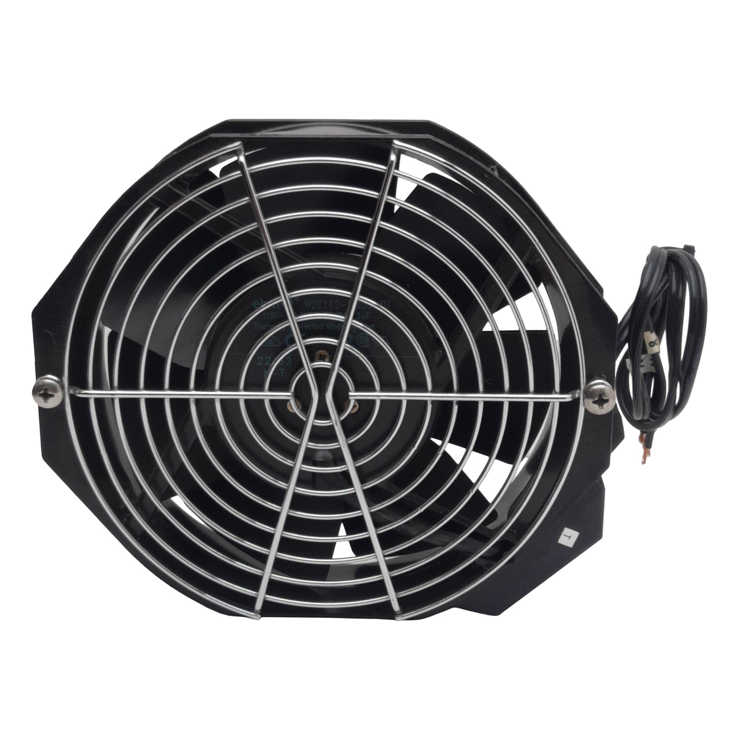 Used EBM Papst W2E142-BB05-01 AC Axial Fan, ø6in, 115VAC, 25/24W, 230CFM, 3350RPM