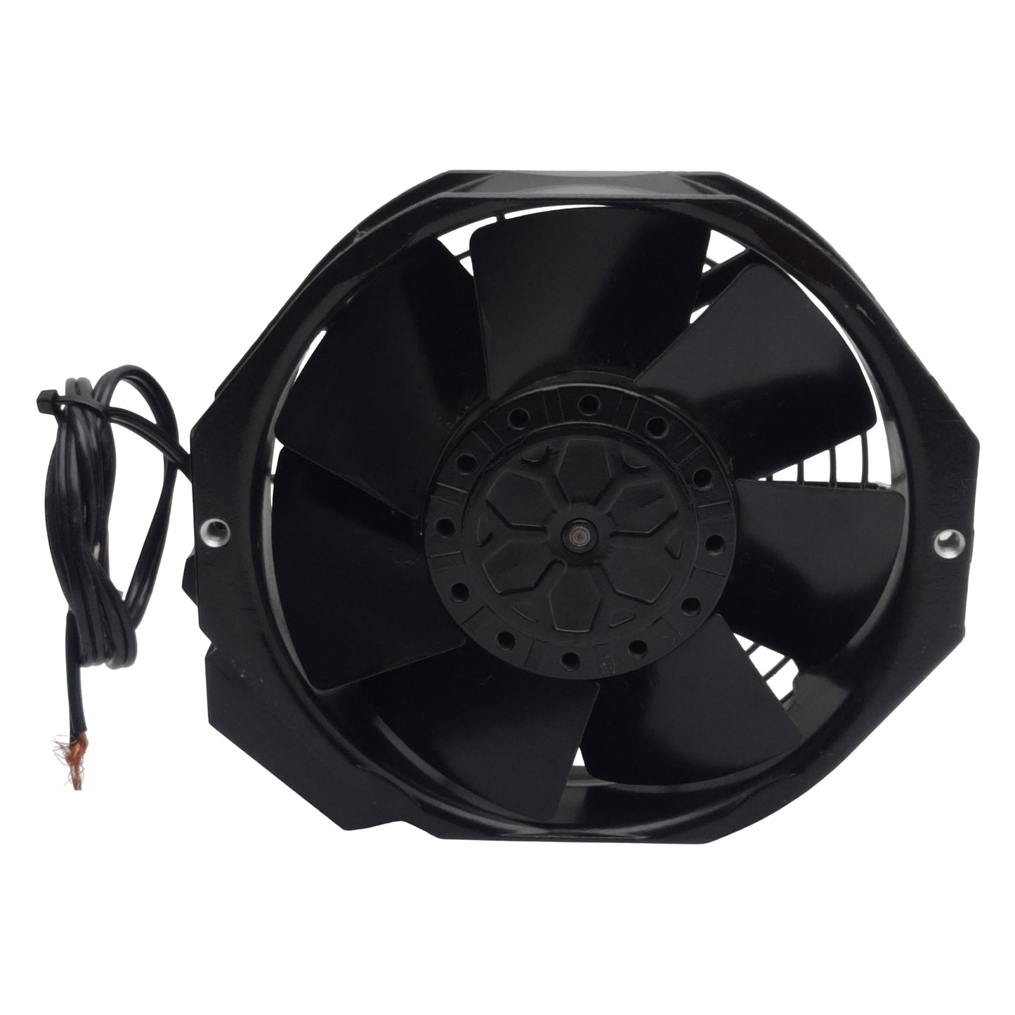 Used EBM Papst W2E142-BB05-01 AC Axial Fan, ø6in, 115VAC, 25/24W, 230CFM, 3350RPM