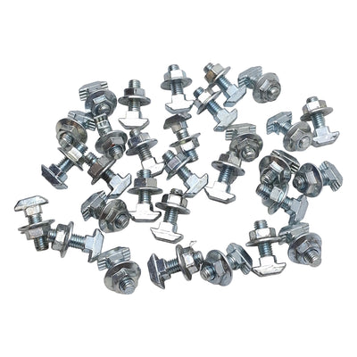 Used Lot of 30 Bosch Rexroth 8 981 021 343 T-Bolt Fastening Kit, Slot 10, M8x21