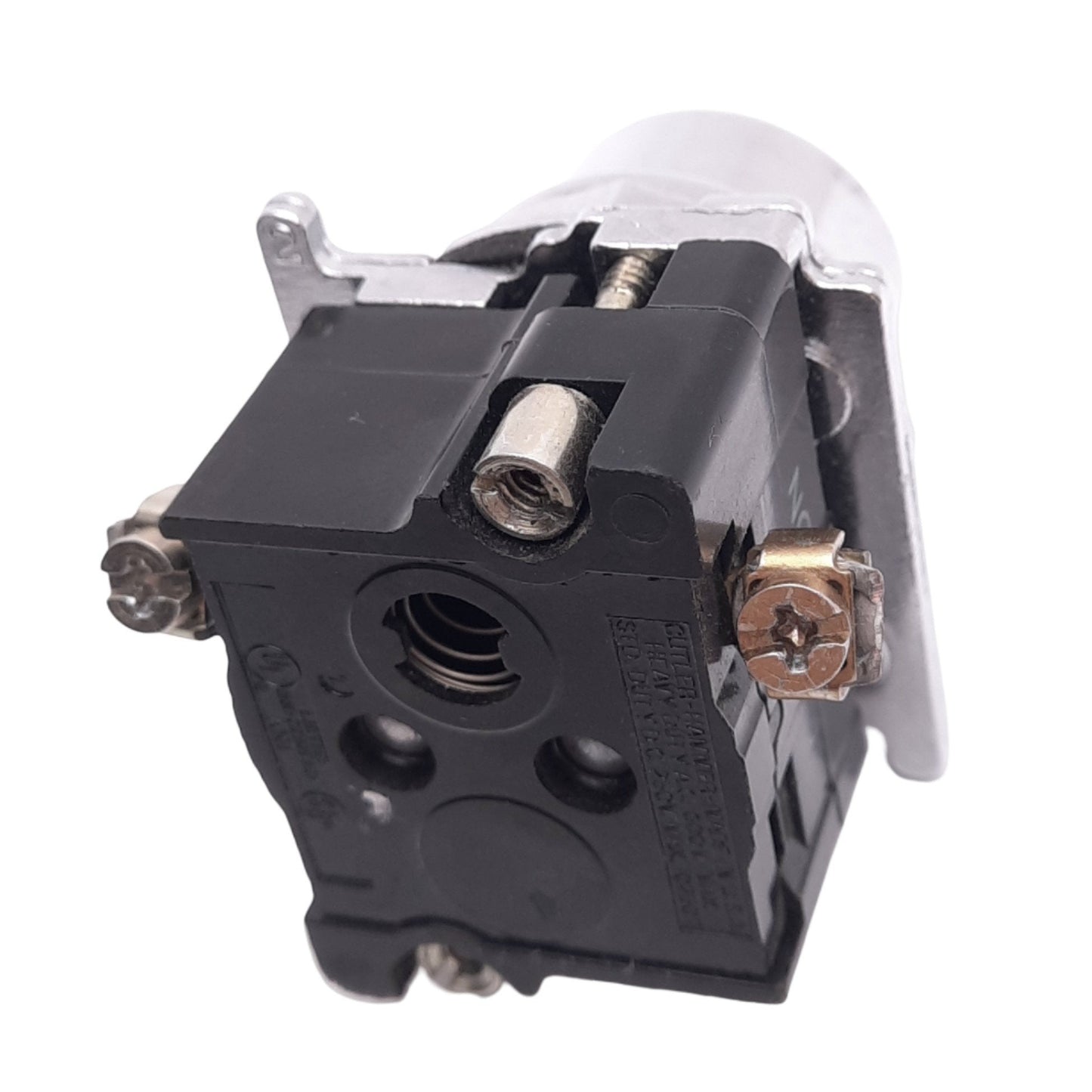 Used Eaton 10250T101-53 Flush Pushbutton Switch, ø30.5mm, 1NO, 600VAC 10A Max