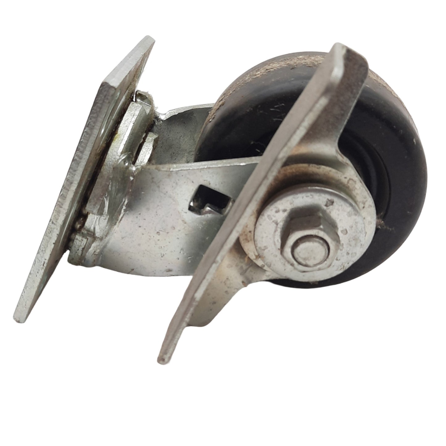 Used Lot of 2 Albion 170TM04201SCB170 Kingpinless Swivel Caster Wheel ø4in, 2in Tread