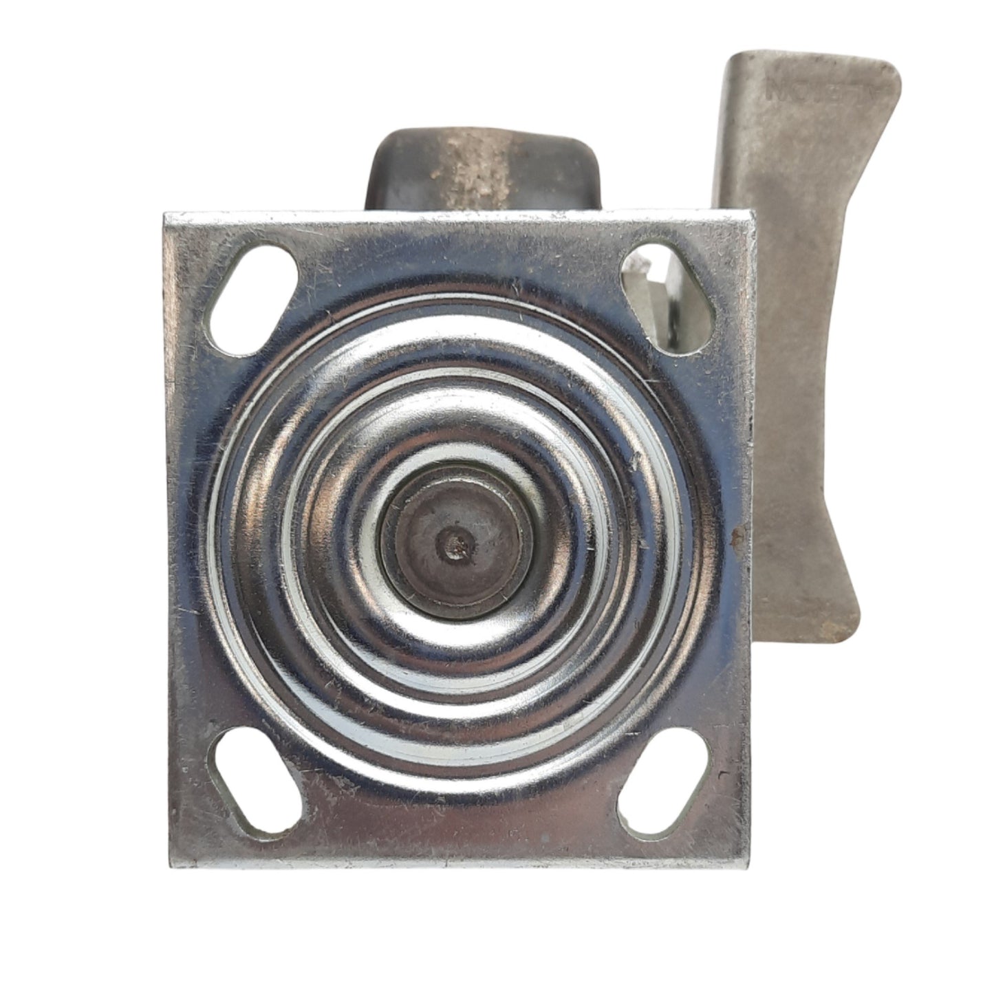 Used Lot of 2 Albion 170TM04201SCB170 Kingpinless Swivel Caster Wheel ø4in, 2in Tread
