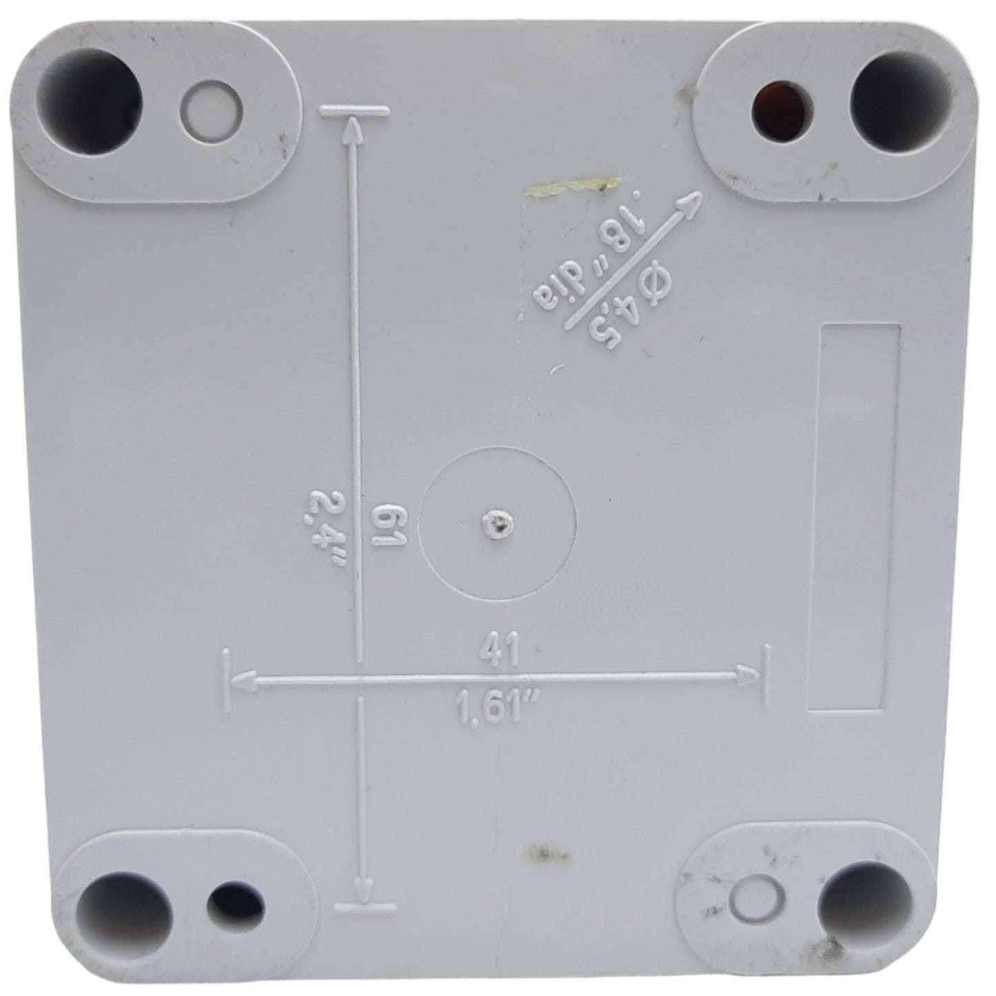 Used Baco LBX10510 E-Stop Control Station, 22mm, Twist Reset Switch, 1NC, 500V AC 10A