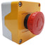 Used Baco LBX10510 E-Stop Control Station, 22mm, Twist Reset Switch, 1NC, 500V AC 10A
