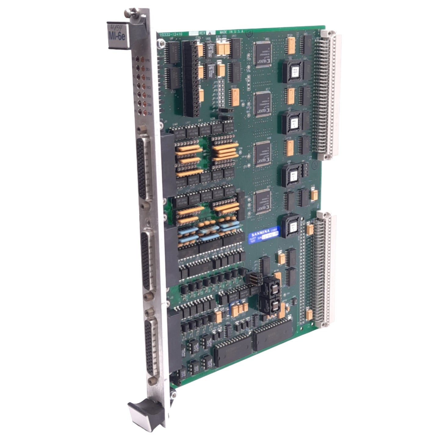 Used Adept MI-6e 10332-22410 Rev A VME Interface Module for AdeptMotion, 6-Axis, 5VDC