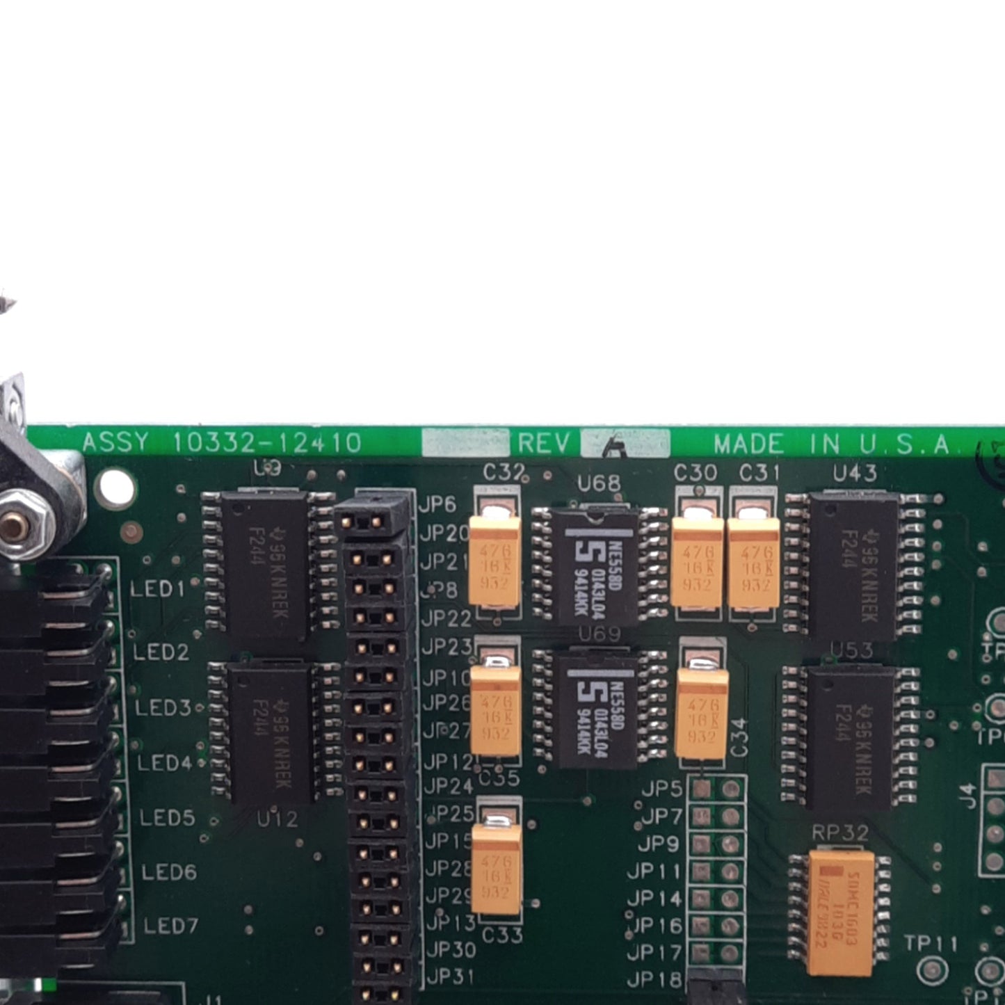 Used Adept MI-6e 10332-22410 Rev A VME Interface Module for AdeptMotion, 6-Axis, 5VDC