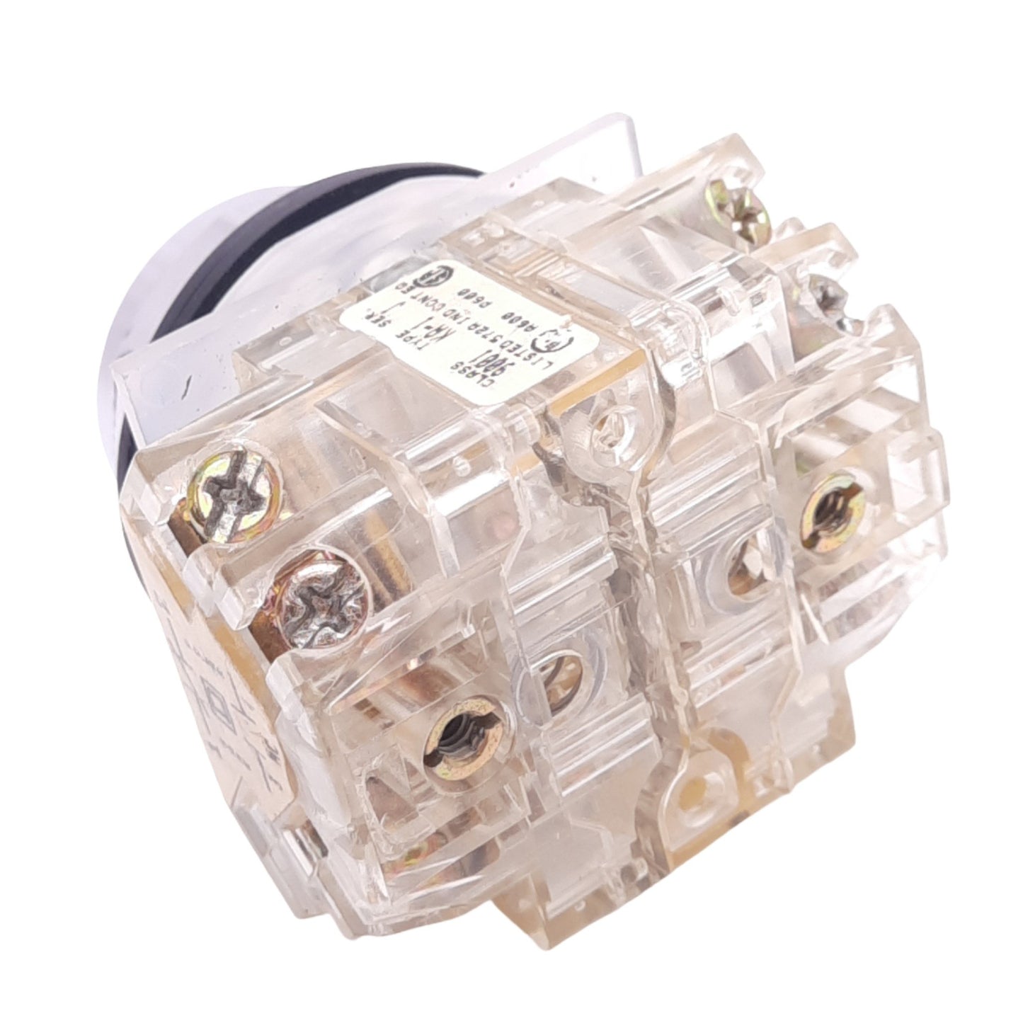 Used Schneider Electric 9001KR1RH2 Pushbutton Switch, ø30mm, 2NO 2NC, 600V 10A Max