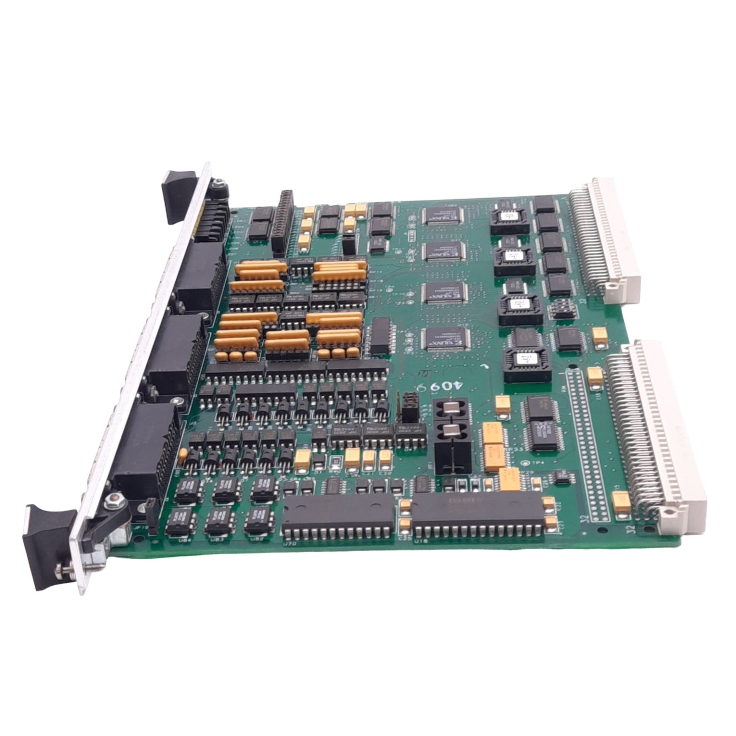 Used Adept MI-6e 10332-12410 Rev B VME Interface Module for AdeptMotion, 6-Axis, 5VDC
