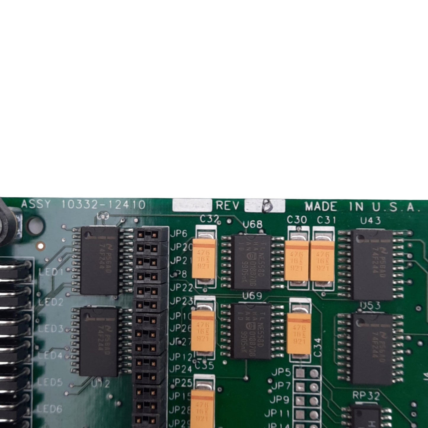 Used Adept MI-6e 10332-12410 Rev B VME Interface Module for AdeptMotion, 6-Axis, 5VDC