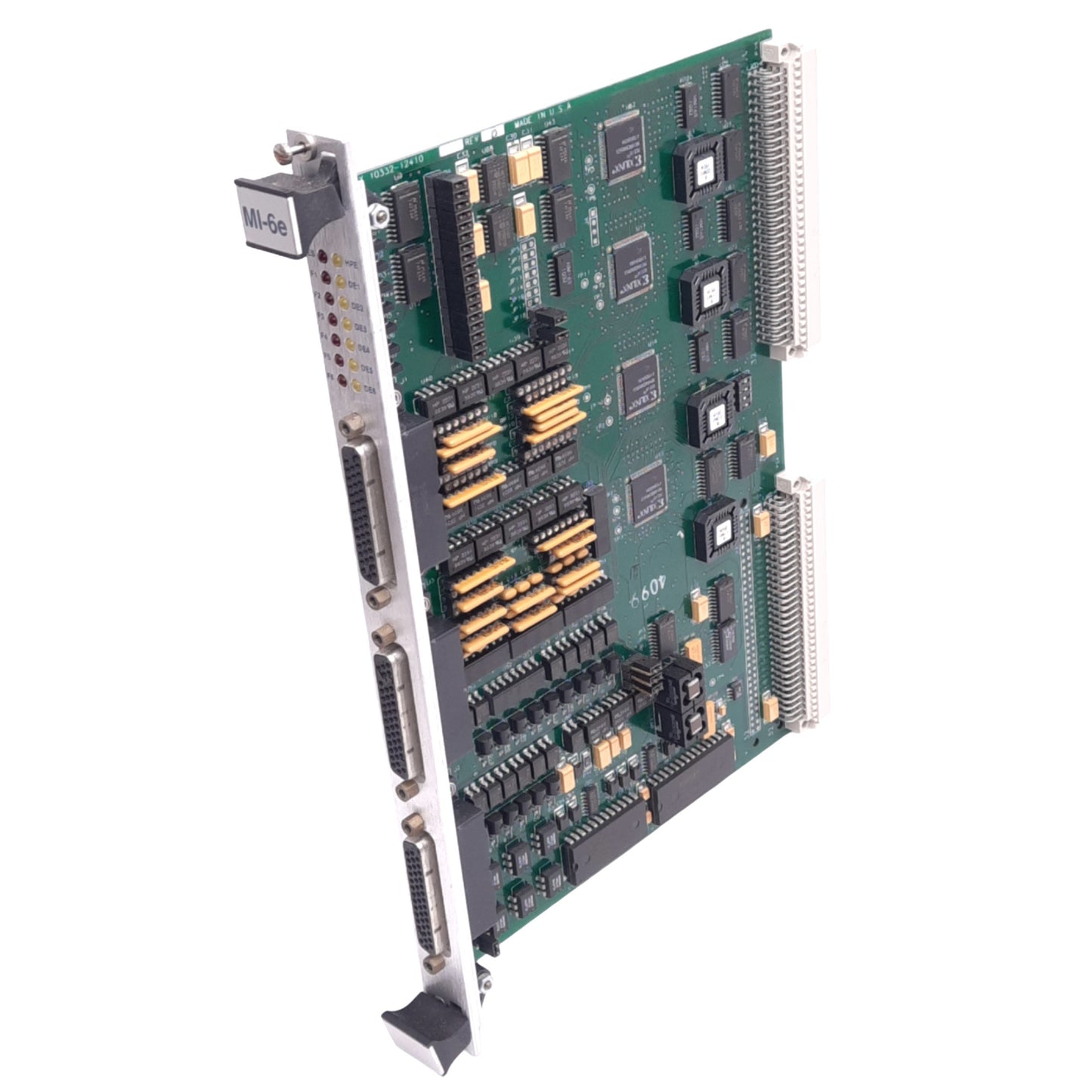 Used Adept MI-6e 10332-12410 Rev B VME Interface Module for AdeptMotion, 6-Axis, 5VDC