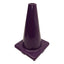 Used Lot of 3 MF Athletic 3625-Purple Colored Cone, 12in x 8.25in x 8.25in, Polyvinyl