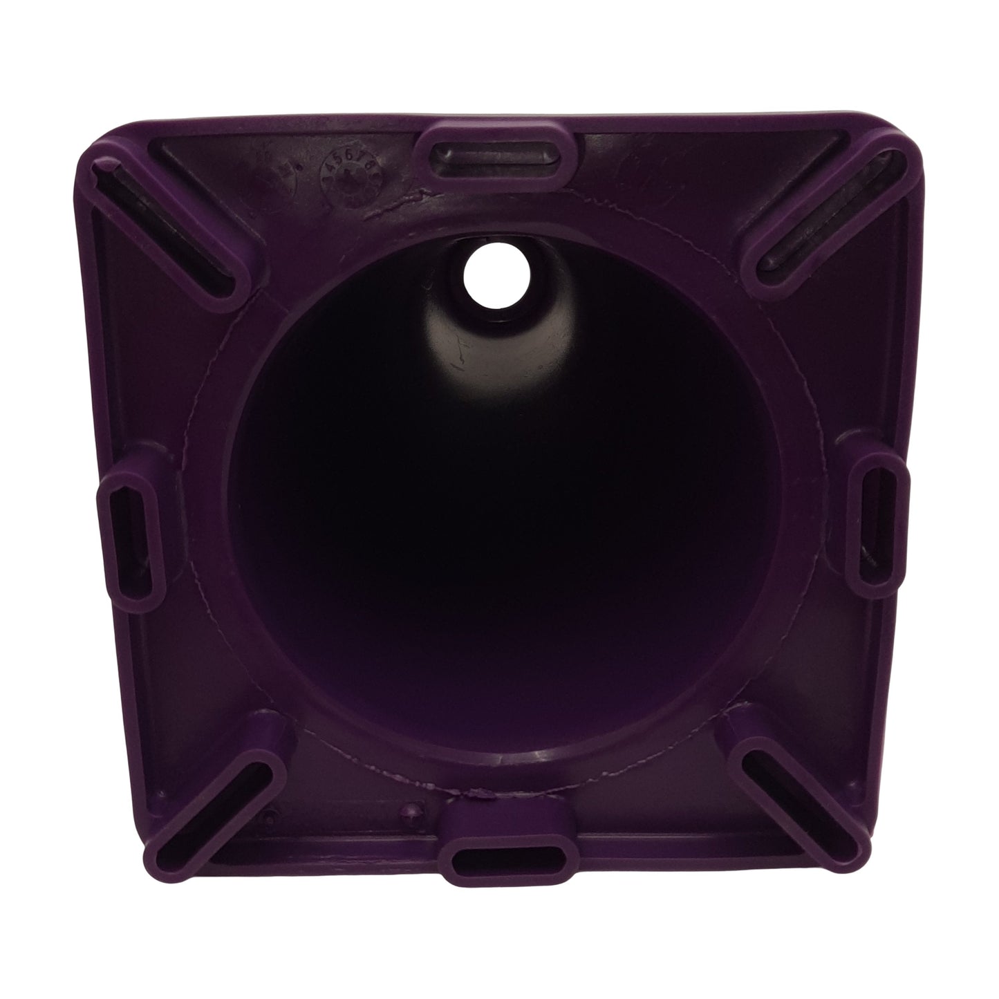 Used Lot of 3 MF Athletic 3625-Purple Colored Cone, 12in x 8.25in x 8.25in, Polyvinyl