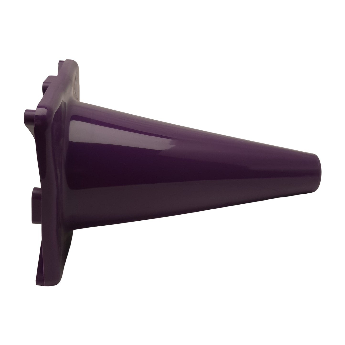 Used Lot of 3 MF Athletic 3625-Purple Colored Cone, 12in x 8.25in x 8.25in, Polyvinyl