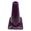 Used Lot of 3 MF Athletic 3625-Purple Colored Cone, 12in x 8.25in x 8.25in, Polyvinyl