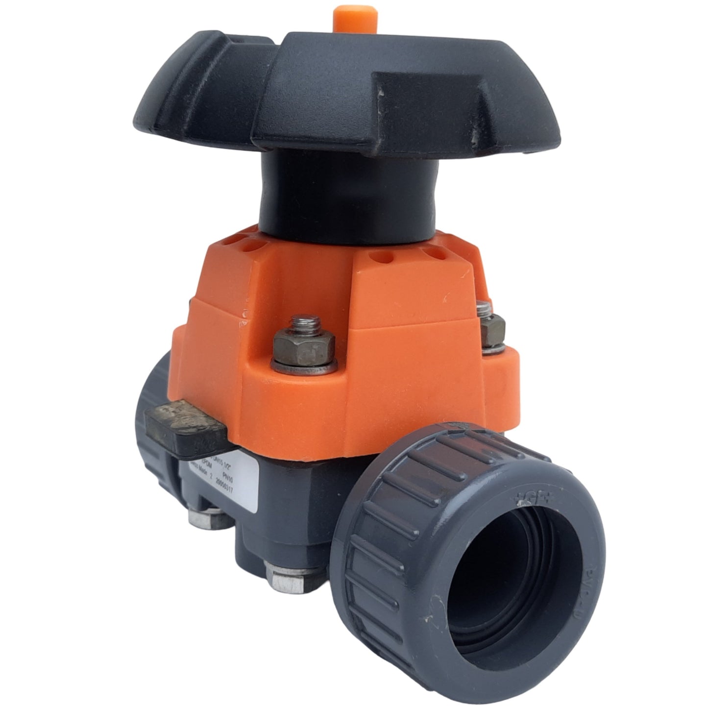 Used Georg Fischer Type 314 Diaphragm Valve, DN15 1/2" PVC-U PN10 *No End Connection*