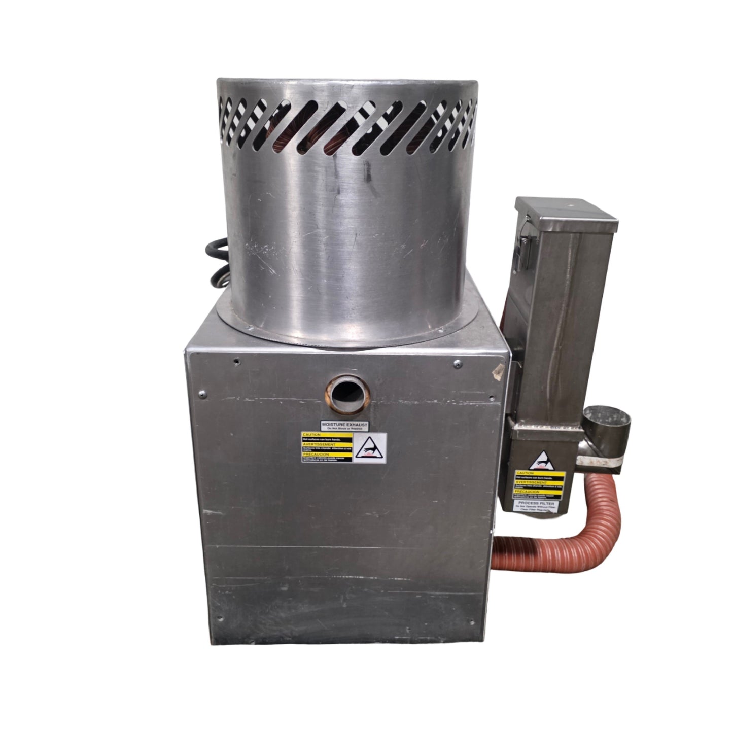 Used Conair Franklin SC-15 Carousel Material Dryer 150-375°F, 3.7kW, 480VAC 3-Ph 4.3A