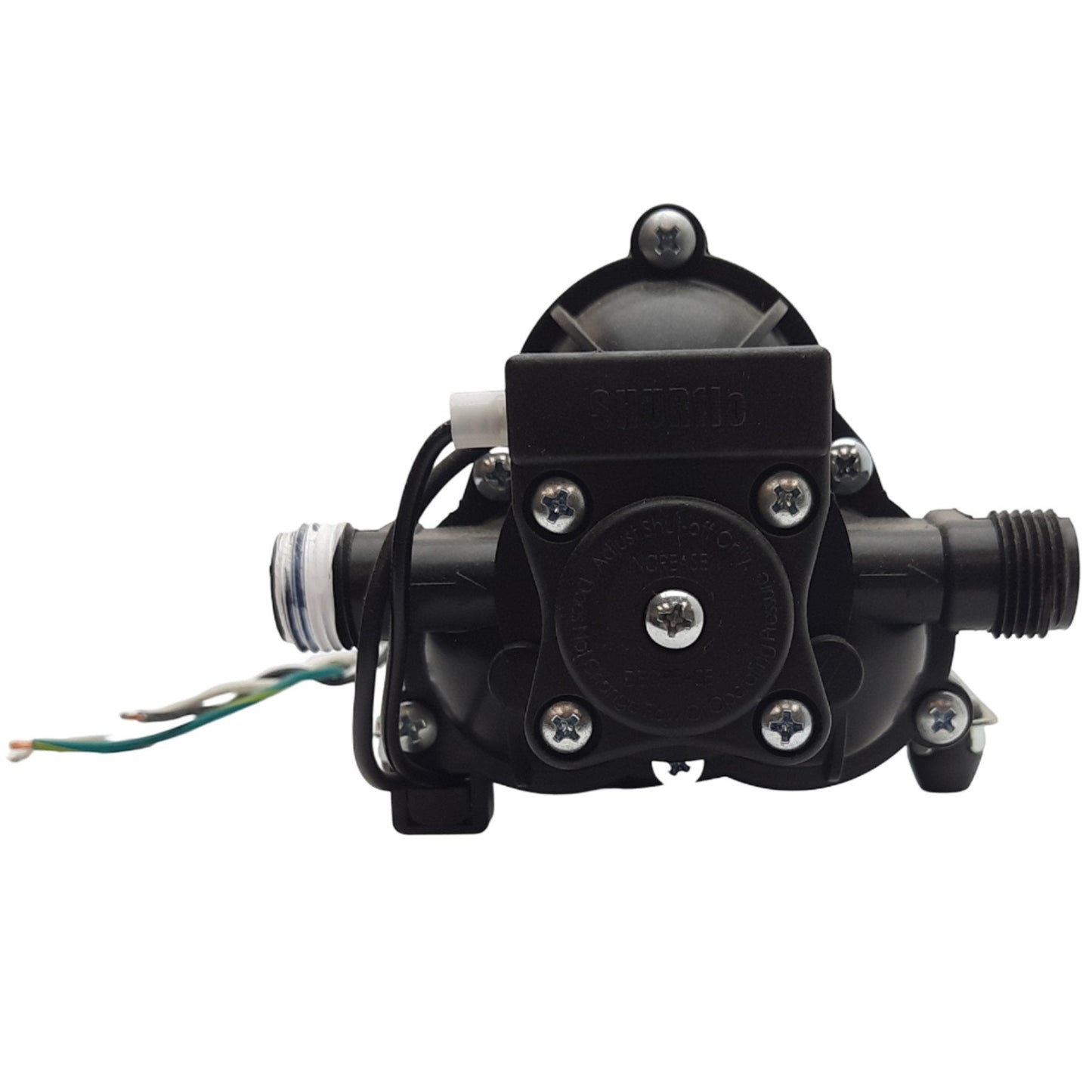 Used SHURFLO 2088-594-154 Delivery Pump 115VAC, 0.9A, 30 to 50PSI, 1/2" - 15 NPS