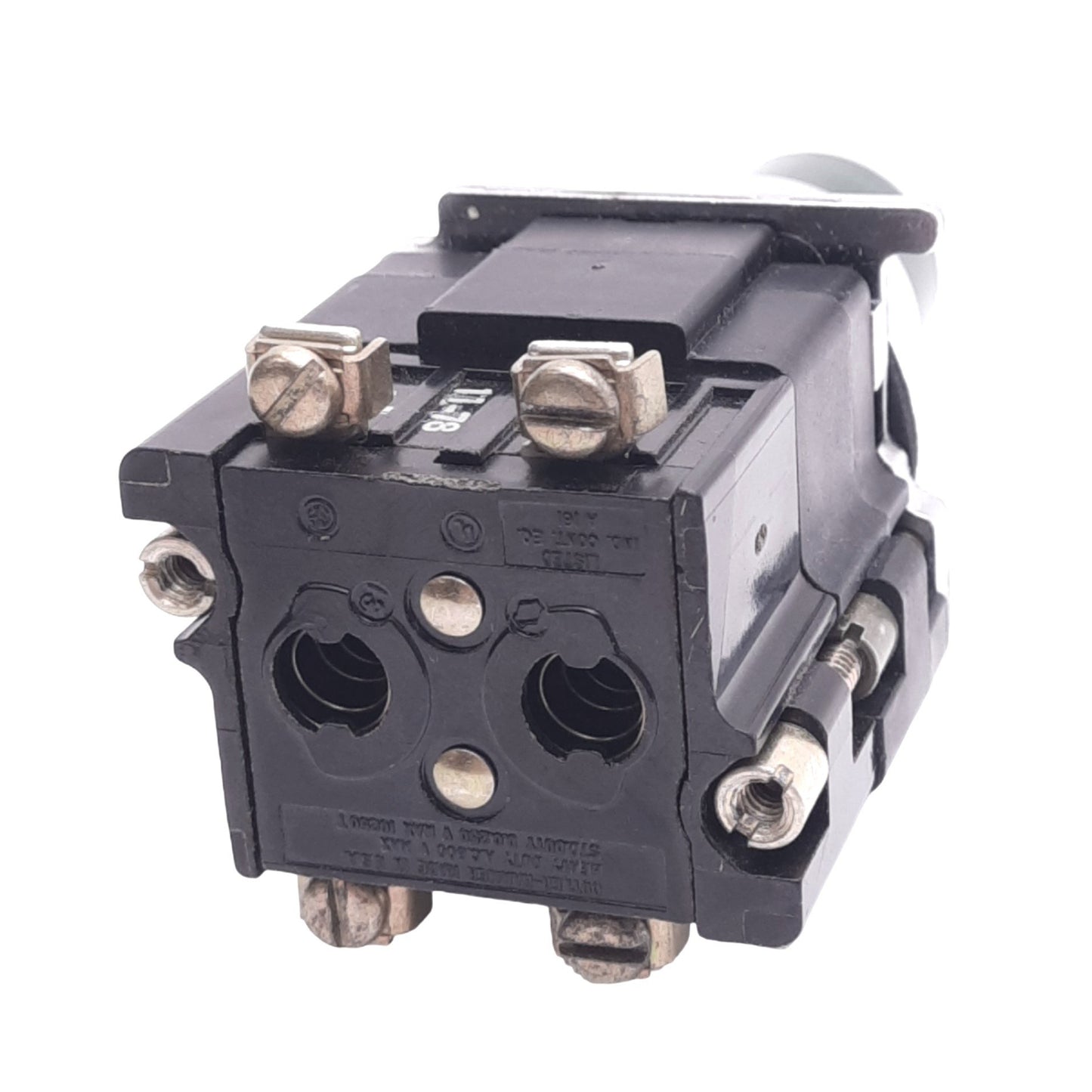 Used Eaton 10250T411C22-2 Illuminated Pushbutton, ø30.5mm, 2 N.O., 600VAC 10A Max