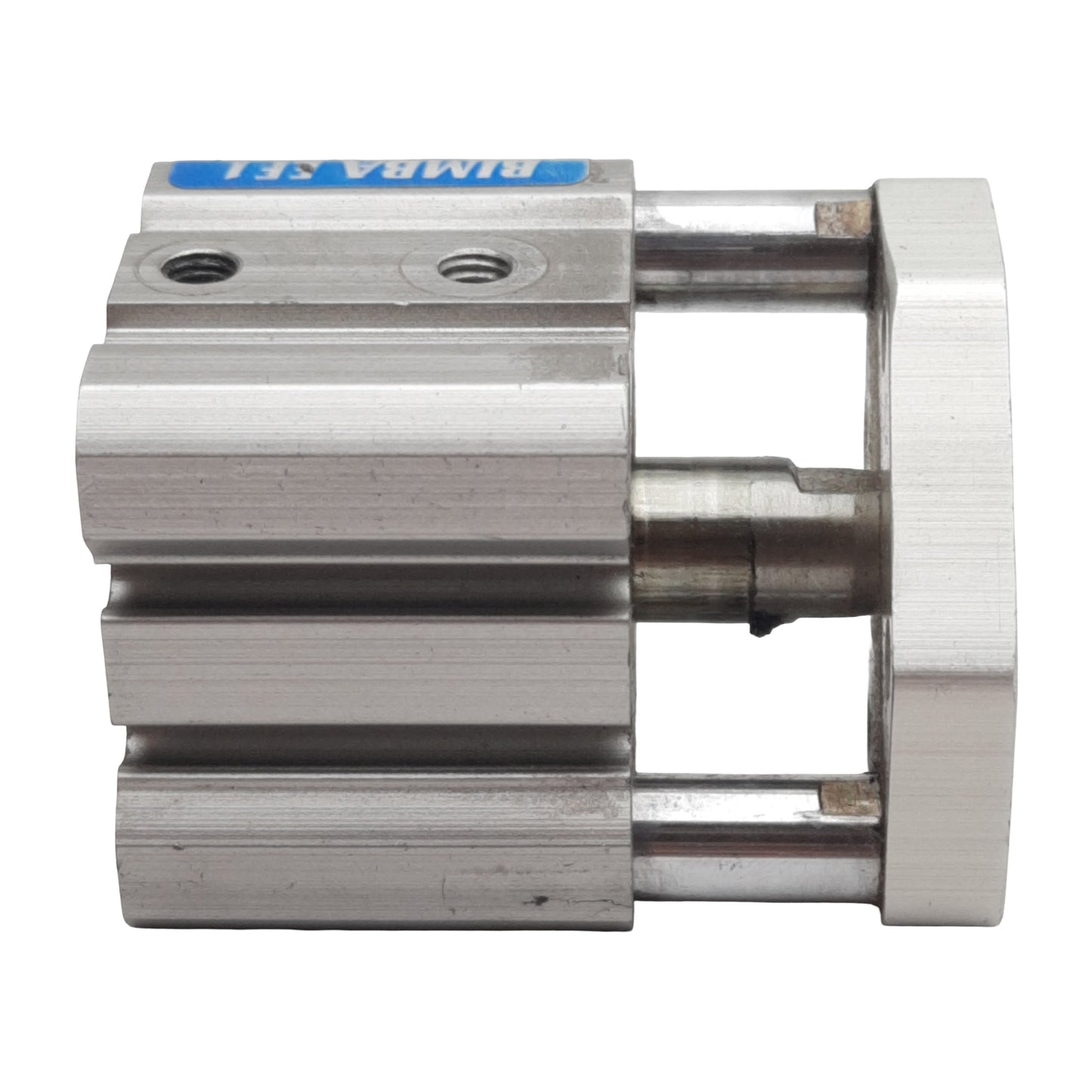 Used Bimba EFT-2010-E Pneumatic Compact Cylinder ø20mm Bore 10mm Stroke, #10-32 10bar