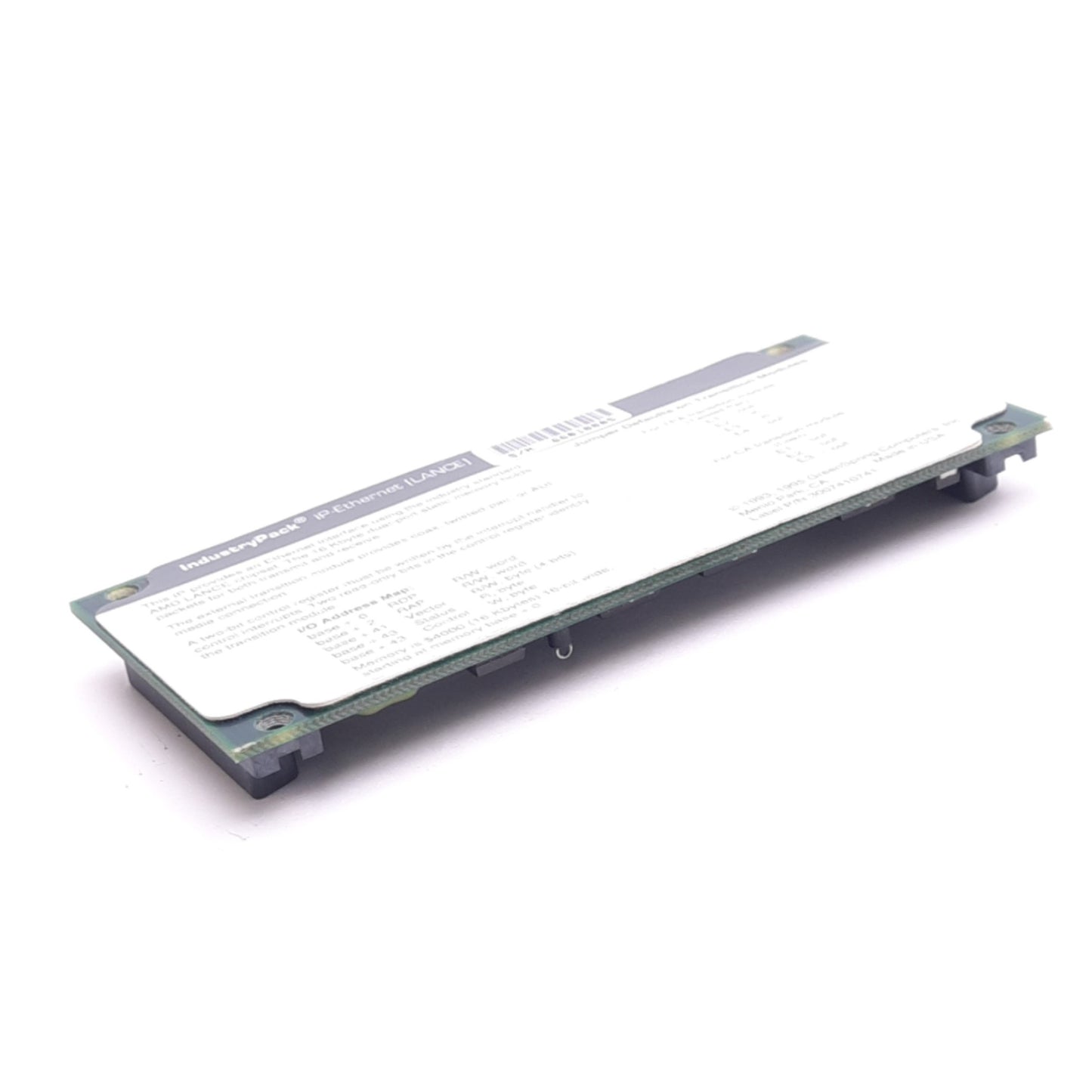 Used GreenSpring 3007410741 Rev B IndustryPack IP-Ethernet LANCE Module, 16KB RAM