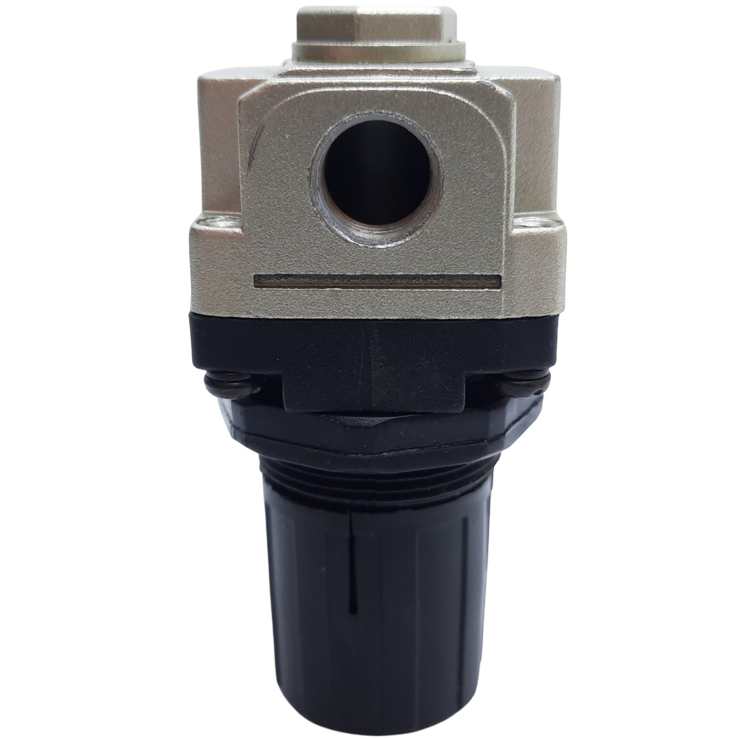 Used Clippard MMR-2Q-P60 Air Regulator, Port 1/4" NPT, Gauge Port 1/8" NPT, 7-60 PSIG