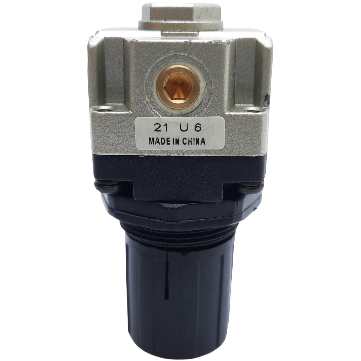 Used Clippard MMR-2Q-P60 Air Regulator, Port 1/4" NPT, Gauge Port 1/8" NPT, 7-60 PSIG