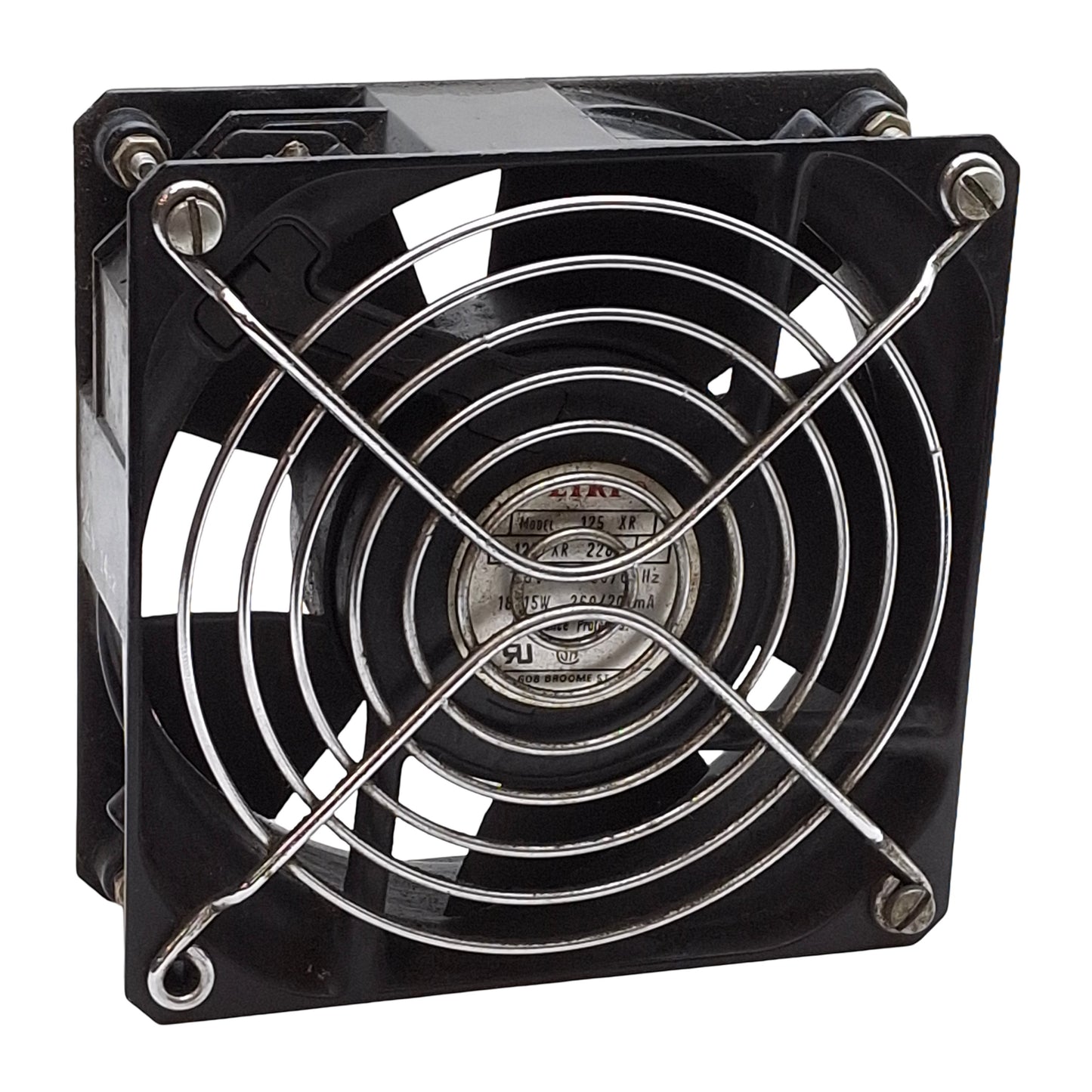 Used Etri 125XR-2282-090 Cooling Fan, 120mm x 120mm, 3200RPM, 113CFM, 115VAC 15W