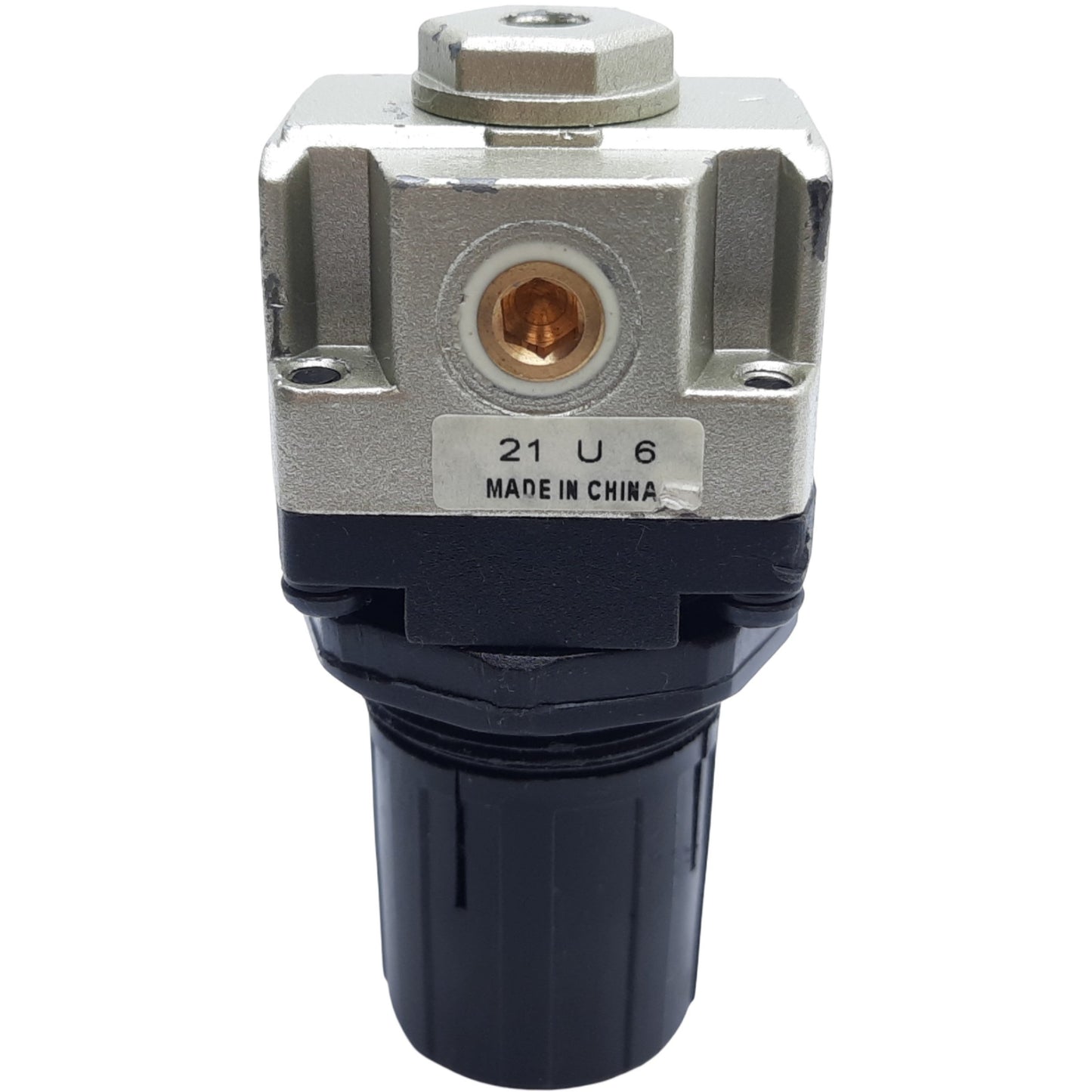 Used Clippard MMR-2Q-P30 Air Regulator, Port 1/4" NPT, Gauge Port 1/8" NPT, 7-30 PSIG