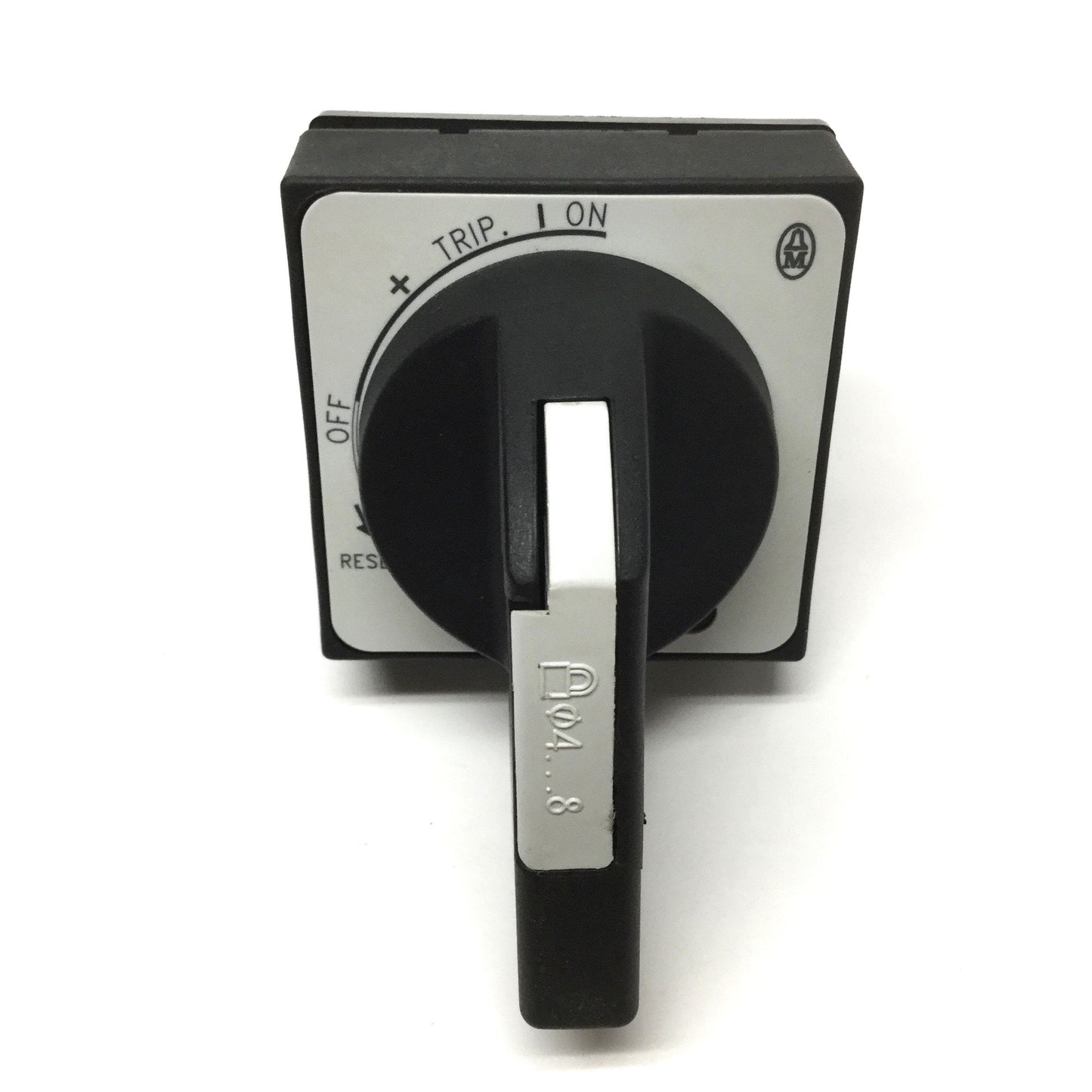 Used Moeller H-NZM7-NA Rotary Disconnect Switch Handle, Ø4-8mm, Padlockable *Cracked*