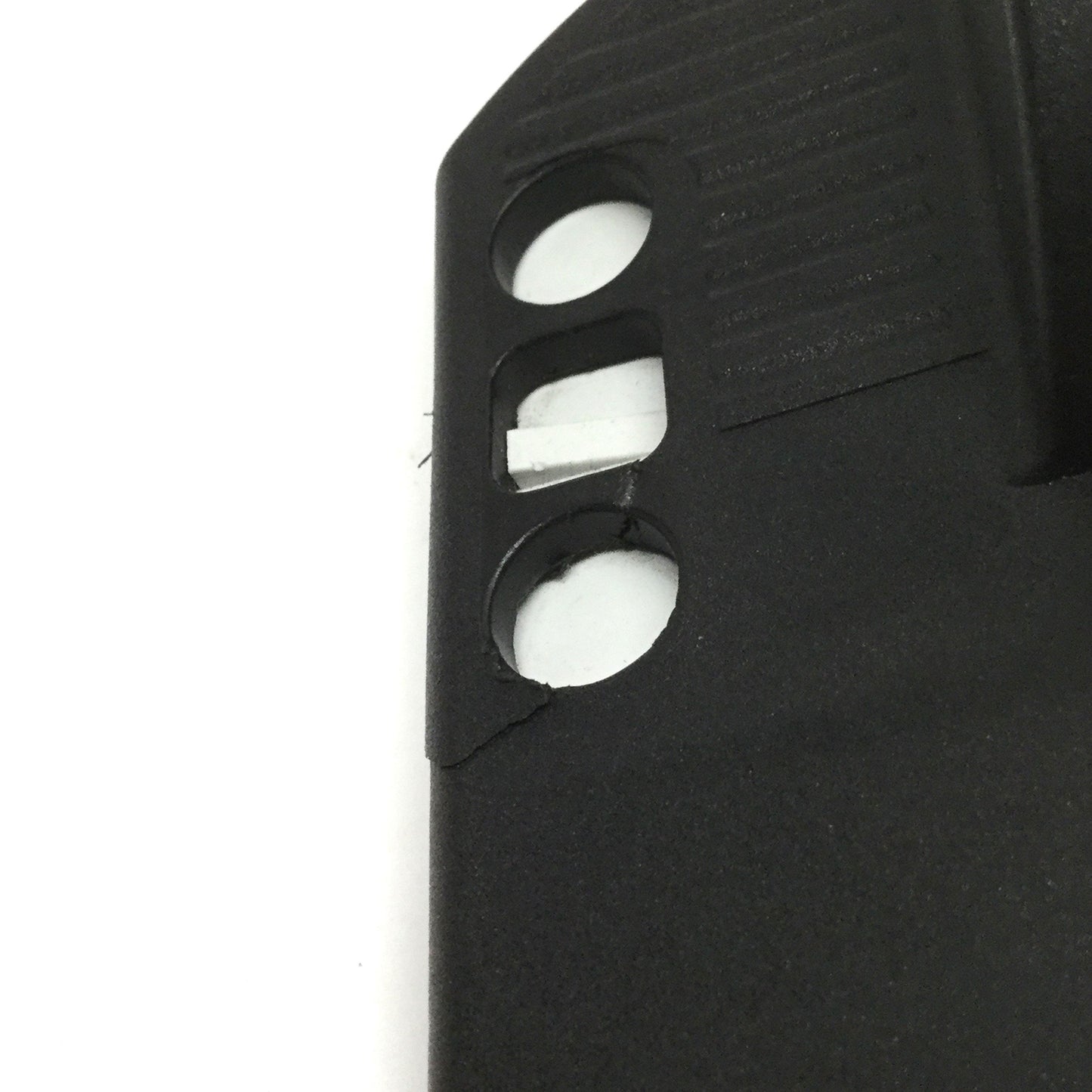 Used Moeller H-NZM7-NA Rotary Disconnect Switch Handle, Ø4-8mm, Padlockable *Cracked*