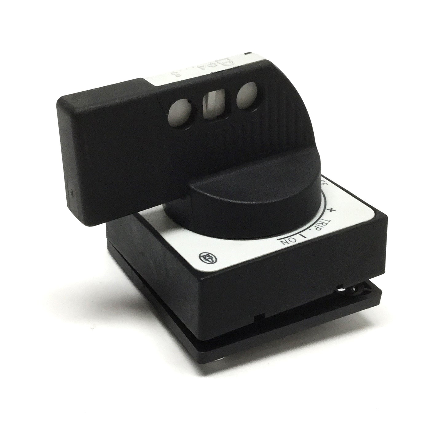 Used Moeller H-NZM7-NA Rotary Disconnect Switch Handle, Ø4-8mm, Padlockable *Cracked*