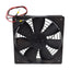Used Lot of 3 Elina Fan HDF1225L-24HHB Axial Fan, 120x120mm, 106CFM, 52dBA, 24VDC